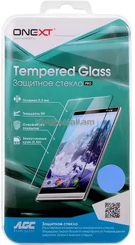 Защитное стекло ONEXT для смартфона Sony Xperia XA1 3D черное 41313