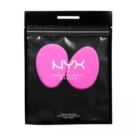 NYX PROFESSIONAL MAKEUP Безлатексные спонжи для растушевки Accessories - Latex Free Tear-drop Blending Sponge 08
