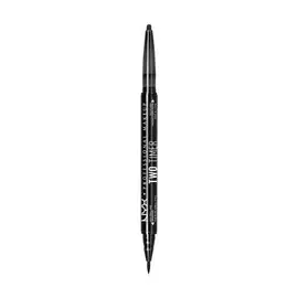 NYX PROFESSIONAL MAKEUP Двусторонний карандаш-лайнер для макияжа глаз Two Time Eye Liner 01