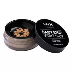 NYX PROFESSIONAL MAKEUP Финишная пудра Can’t Stop Won’t Stop Setting Powder - Medium 03