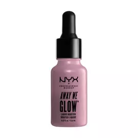 NYX PROFESSIONAL MAKEUP Хайлайтер Away We Glow Liquid Booster - Snatched 03