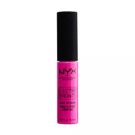 NYX PROFESSIONAL MAKEUP Матовая жидкая помада-крем для губ Electro Brights Matte Lip Cream - Tampa