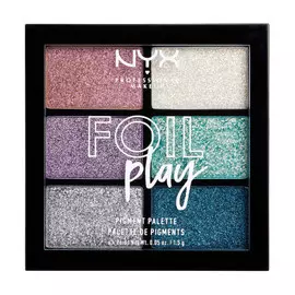 NYX PROFESSIONAL MAKEUP Палетка пигментов Foil Play Pigment Palette - Limit Love