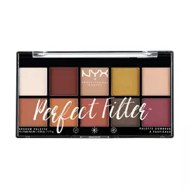 NYX PROFESSIONAL MAKEUP Палетка теней Perfect Filter Shadow Palette - Rustic Antique 02