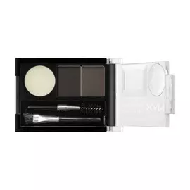 NYX PROFESSIONAL MAKEUP Тени для бровей Eyebrow Cake Powder - Black/ Gray 01