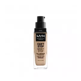 NYX PROFESSIONAL MAKEUP Тональная основа Can’t Stop Won’t Stop Full Coverage Foundation Natural 07