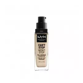NYX PROFESSIONAL MAKEUP Тональная основа Can’t Stop Won’t Stop Full Coverage Foundation Pale 01