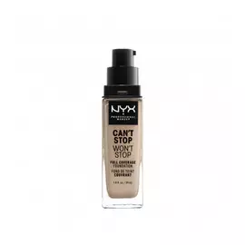 NYX PROFESSIONAL MAKEUP Тональная основа Can’t Stop Won’t Stop Full Coverage Foundation - Fair 15
