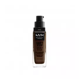 NYX PROFESSIONAL MAKEUP Тональная основа Can’t Stop Won’t Stop Full Coverage Foundation Deep Espresso 44