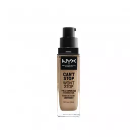 NYX PROFESSIONAL MAKEUP Тональная основа Can’t Stop Won’t Stop Full Coverage Foundation - Classic Tan 12