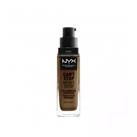 NYX PROFESSIONAL MAKEUP Тональная основа Can’t Stop Won’t Stop Full Coverage Foundation - Deep Sable 18