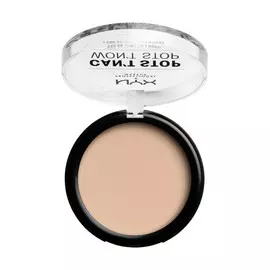 NYX PROFESSIONAL MAKEUP Тональная основа-пудра Can’t Stop Won’t Stop Powder Foundation - Alabaster 02