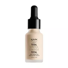 NYX PROFESSIONAL MAKEUP Тональная основа Total Control Drop Foundation - Pale 01