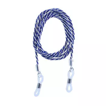 Цепочка для очков с нитью "M163" Red&amp;Blue&amp;Silver