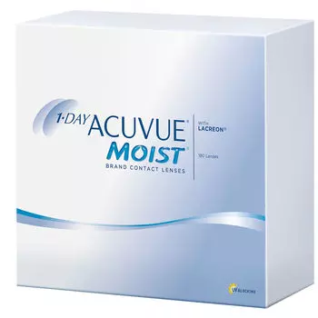Контактные линзы 1 DAY ACUVUE MOIST (180 линз)