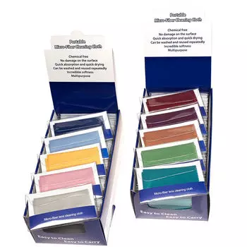 Салфетка из микрофибры CW-65100 (КA-1416) синий