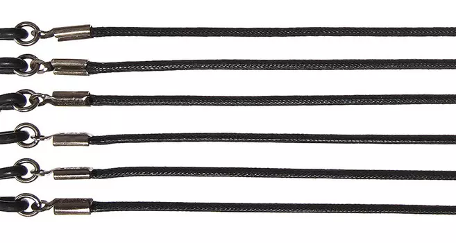 Шнурок для очков Kpk3/1/6 (хлопок, черный)