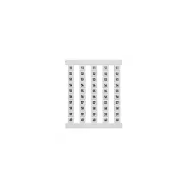 0460660051 WEIDMULLER Маркировка вертикальная DEK5 FSZ 51-60 в клеммные колодки