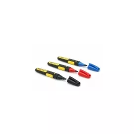 0-47-315 STANLEY Набор маркеров "FatMax" (3 шт. цвет: черный, красный, синий)