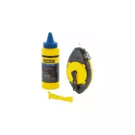 0-47-465 STANLEY Набор шнуровка 30 м, голубой краситель 115 г, уровень