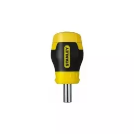 0-66-357 STANLEY Отвертка Stubby Multibit + 6 вставок