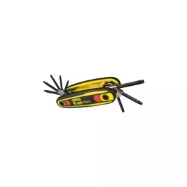 0-97-553 STANLEY Набор шестигранников складных 8 шт Torx (T9-T10-T15-T20-T25-T27-T30-T40)