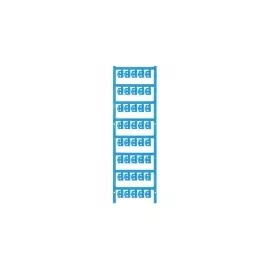 1747320002 WEIDMULLER Маркировка SFC 1/12 синяя, для провода сечением 0.75-2.5 кв.мм.