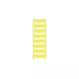1747320004 WEIDMULLER Маркировка SFC 1/12 желтая, для провода сечением 0.75-2.5 кв.мм.