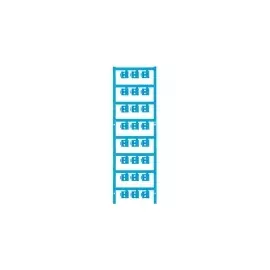 1758320002 WEIDMULLER Маркировка SFC 2/12 синяя, для провода сечением 2.5-4 кв.мм.