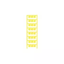 1758320004 WEIDMULLER Маркировка SFC 2/12 желтая, для провода сечением 2.5-4 кв.мм.