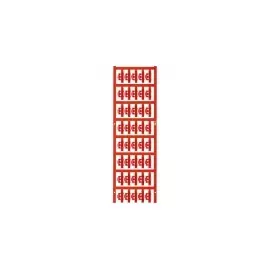 1779080003 WEIDMULLER Маркировка SFC 1/21 красная, для провода сечением 0.75-2.5 кв.мм.