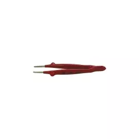 211064 Пинцет изолированный 145 mm скругленный Haupa