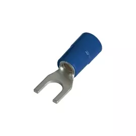 260863 Кабельный наконечник в форме вилки, нейлоновая изоляция 16 мм2, М8 (упак 50 шт) Haupa