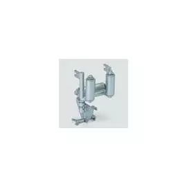 278470 PRK 3-53 Ролик для лотка, с 3 роликами, проем 53x40 мм, с зажимом VETTER