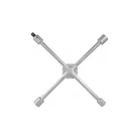 CRTW40AD Ключ баллонный крестообразный, усиленный, 17х19х21х22, с переходником 19ммХ1/2"DR, 400 мм