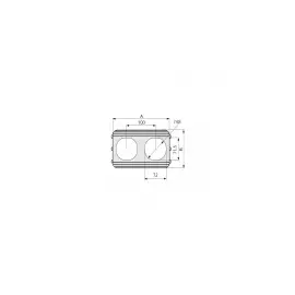 CSA-2N 100 Накладка ДКС 00084