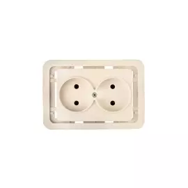 цвет бежевый макс. Ток 16А макс. Напряжение 250В без заземления СВЕТОЗАР ГАММА SV-54102-B