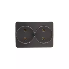 цвет темно-серый макс. Ток 16А макс. Напряжение 250В без заземления СВЕТОЗАР ГАММА SV-54102-DM