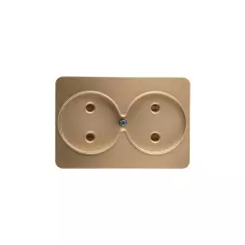 цвет золотой макс. Ток 16А макс. Напряжение 250В без заземления СВЕТОЗАР ГАММА SV-54102-GM