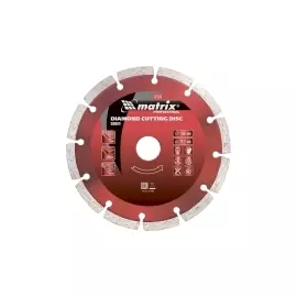 Диск алмазный отрезной сегментный, 150 х 22,2 мм, сухая резка MATRIX Professional 73174