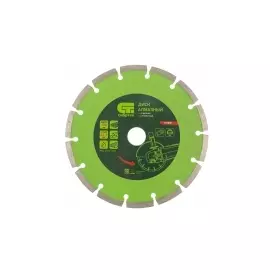 Диск алмазный отрезной сегментный, 180 х 22,2 мм, сухая резка СИБРТЕХ 731037