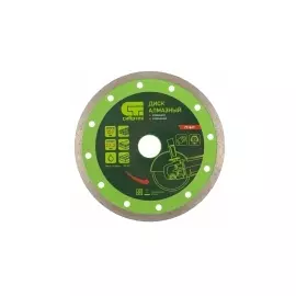 Диск алмазный отрезной сплошной, 150 х 22,2 мм, мокрая резка СИБРТЕХ 731627