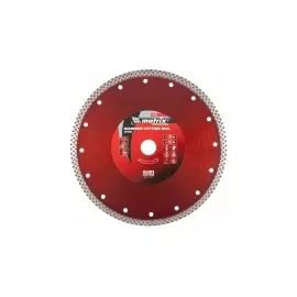 Диск алмазный отрезной сплошной, 230 х 22,2 мм, сухая резка MATRIX Professional 73136