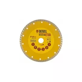 Диск алмазный отрезной Turbo, 180 х 22,2 мм., сухая резка DENZEL 73112