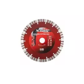 Диск алмазный отрезной Турбо-сегментный, 180 х 22,2 мм, сухая резка MATRIX Professional 73146