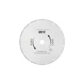 Диск отрезной алмазный универсальный Профи (сухая и влажная резка) FIT HQ 37317
