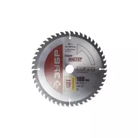 Диск пильный по дереву ЗУБР МАСТЕР 36914-180-20-48