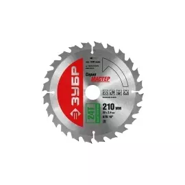Диск пильный по дереву ЗУБР МАСТЕР 36910-210-30-24