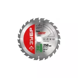 Диск пильный по дереву ЗУБР МАСТЕР 36910-250-32-24