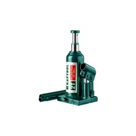 Домкрат гидравлический бутылочный сварной телескопический KRAFTOOL PRO 43463-2